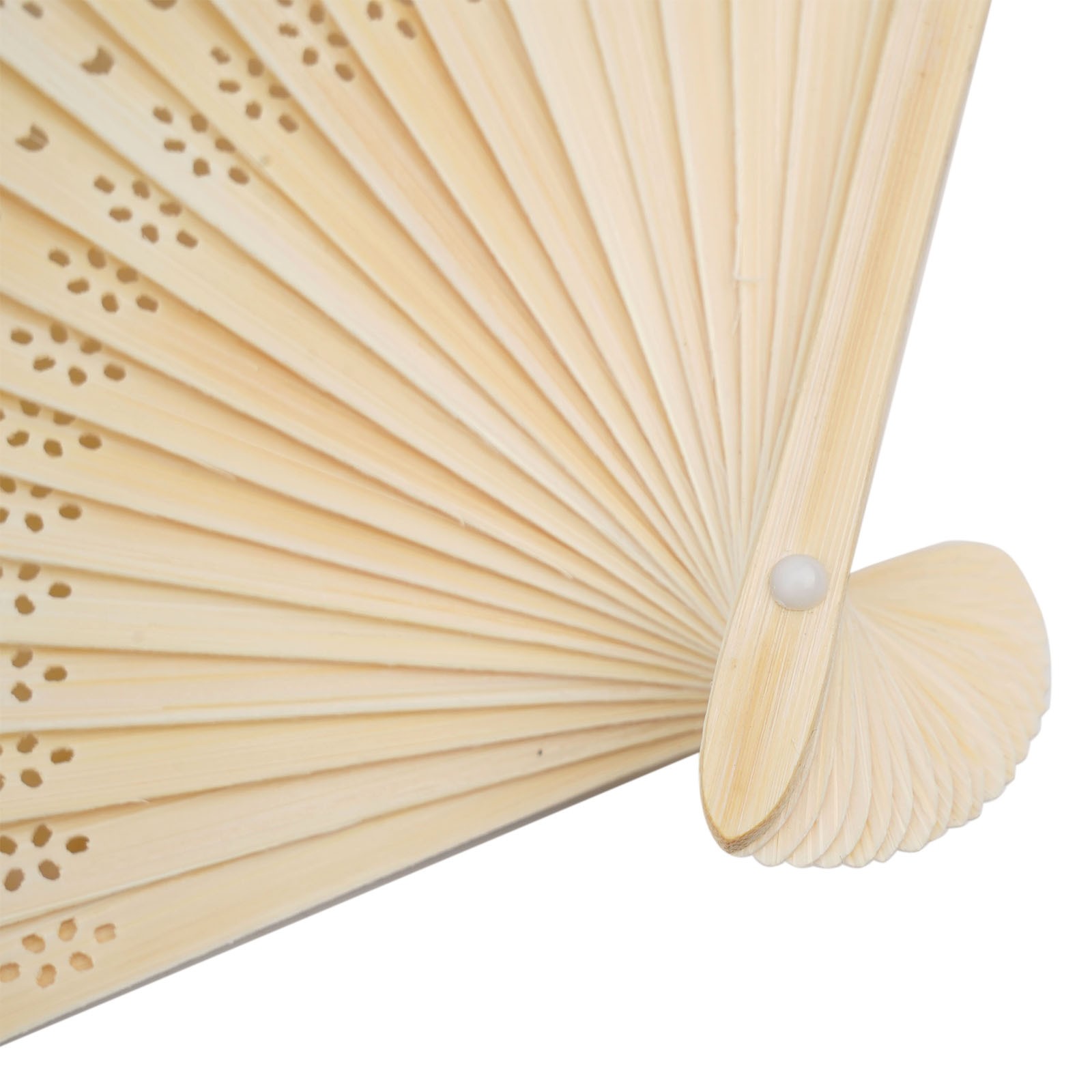 Striking Red Chinese Style Silk Small Fan Wood and Soft Silk Fabric Portable - Picture 30 of 64