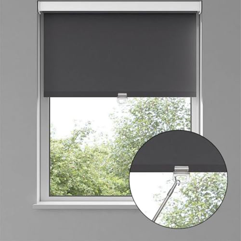 Practical And Versatile Transparent Window Shades Clamps Easy Installation - Afbeelding 11 van 12