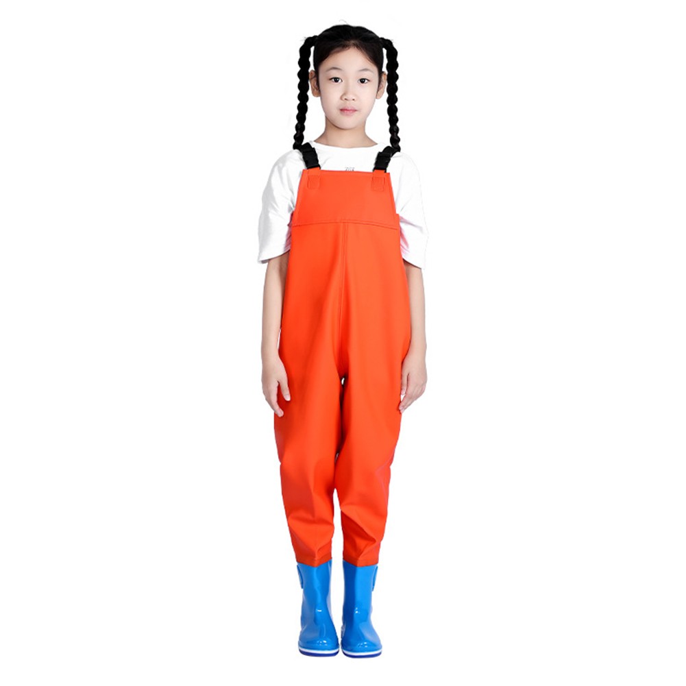 Secure Fit Boots Kids Fishing Waders Integrated Boot Outdoor Adventures - Photo 19/29