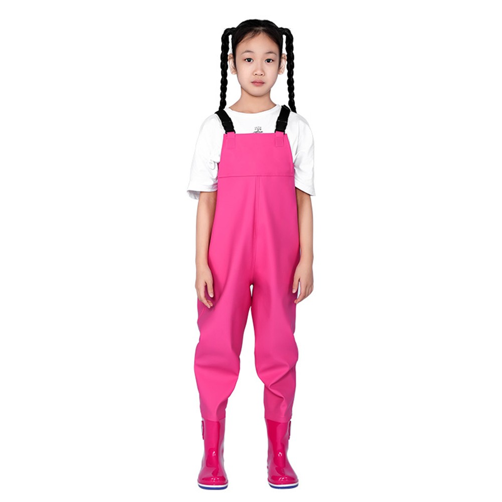 Secure Fit Boots Kids Fishing Waders Integrated Boot Outdoor Adventures - Photo 15/29