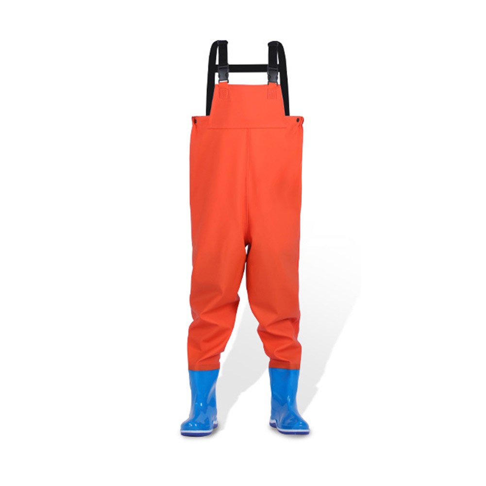 Secure Fit Boots Kids Fishing Waders Integrated Boot Outdoor Adventures - Photo 17/29