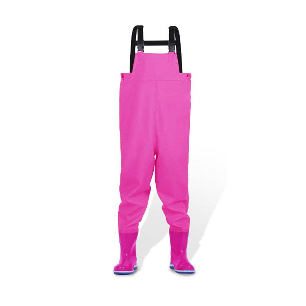 Secure Fit Boots Kids Fishing Waders Integrated Boot Outdoor Adventures - Photo 13/29