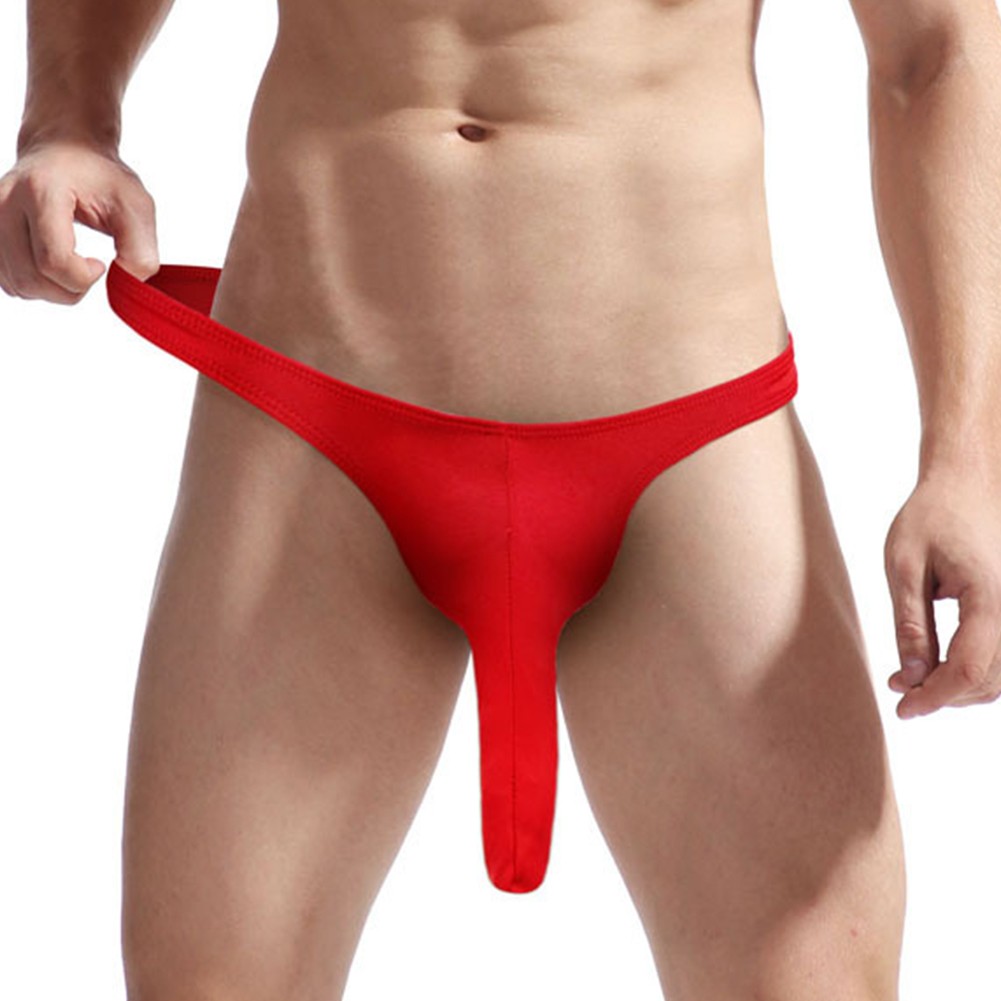 Stylish Mesh Long Elephant Nose Gstring Briefs Thong Underwear Panties - Picture 34 of 66