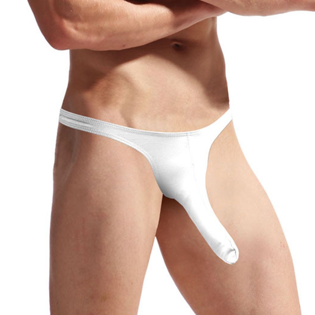 Stylish Mesh Long Elephant Nose Gstring Briefs Thong Underwear Panties - Picture 31 of 66