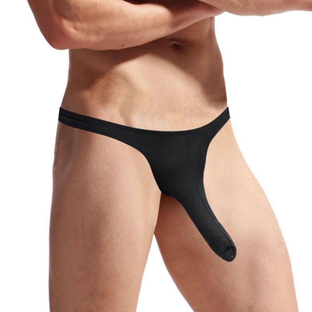 Stylish Mesh Long Elephant Nose Gstring Briefs Thong Underwear Panties - Picture 49 of 66