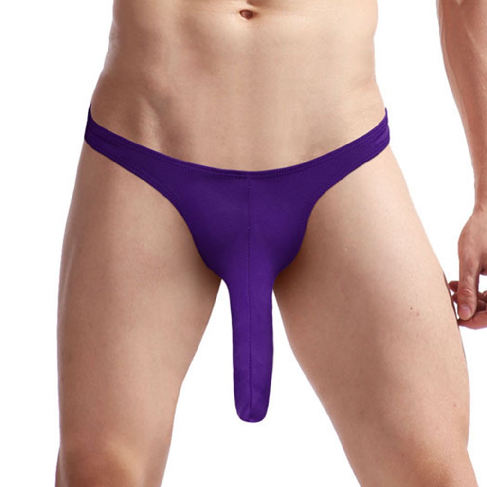 Stylish Mesh Long Elephant Nose Gstring Briefs Thong Underwear Panties - Picture 60 of 66