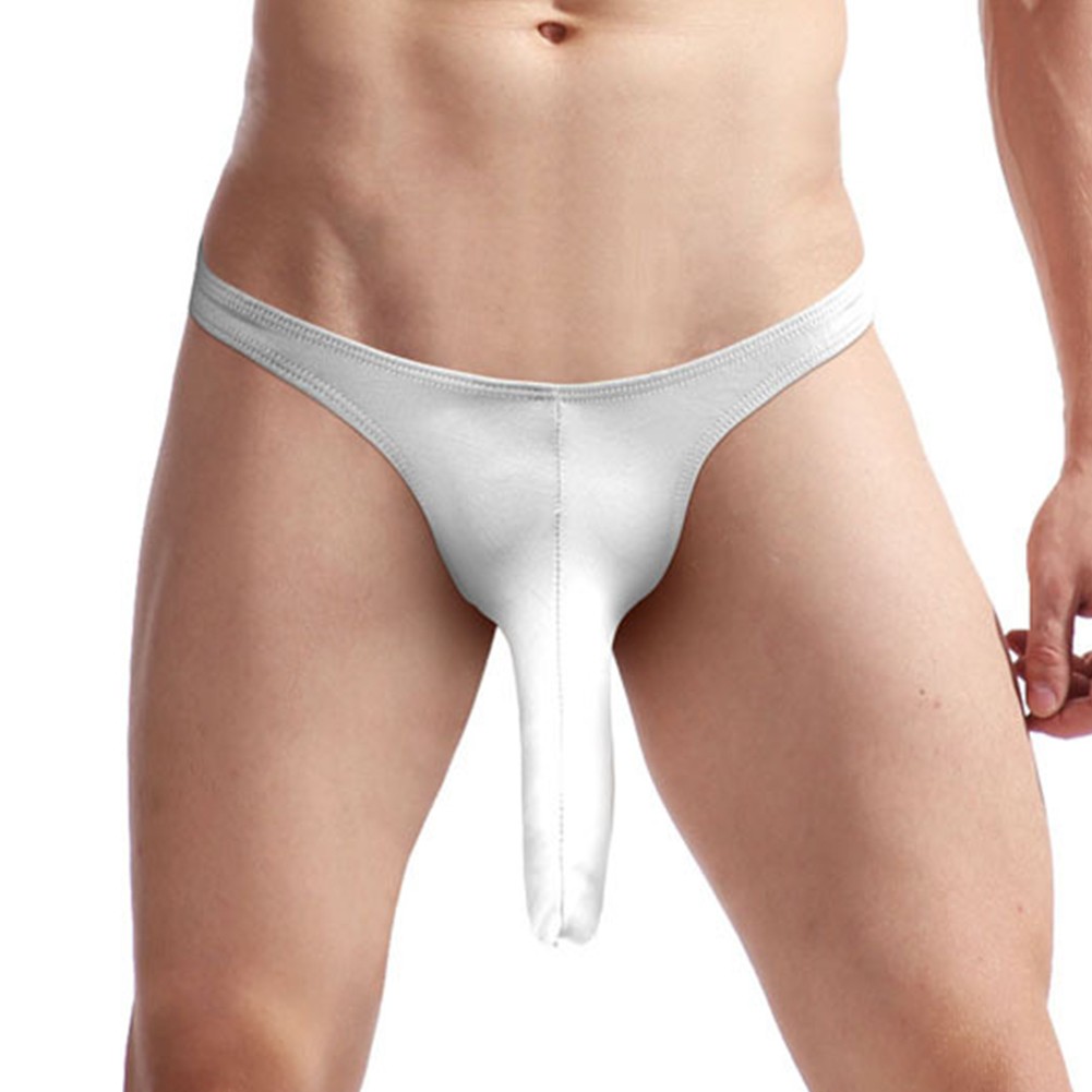 Stylish Mesh Long Elephant Nose Gstring Briefs Thong Underwear Panties - Picture 25 of 66