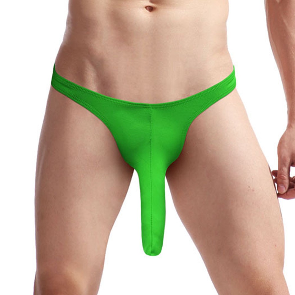 Stylish Mesh Long Elephant Nose Gstring Briefs Thong Underwear Panties - Picture 40 of 66