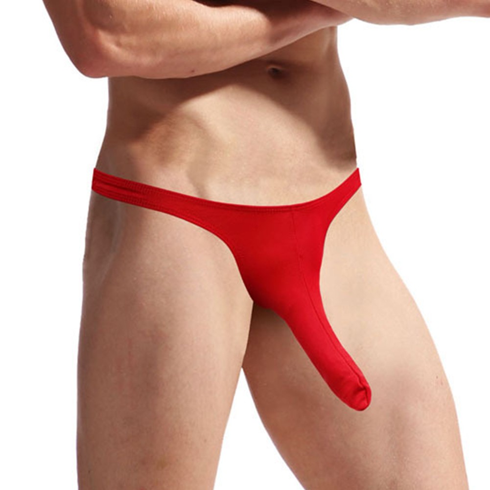 Stylish Mesh Long Elephant Nose Gstring Briefs Thong Underwear Panties - Picture 39 of 66
