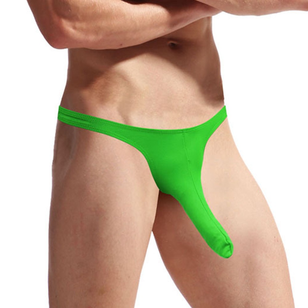 Stylish Mesh Long Elephant Nose Gstring Briefs Thong Underwear Panties - Picture 42 of 66