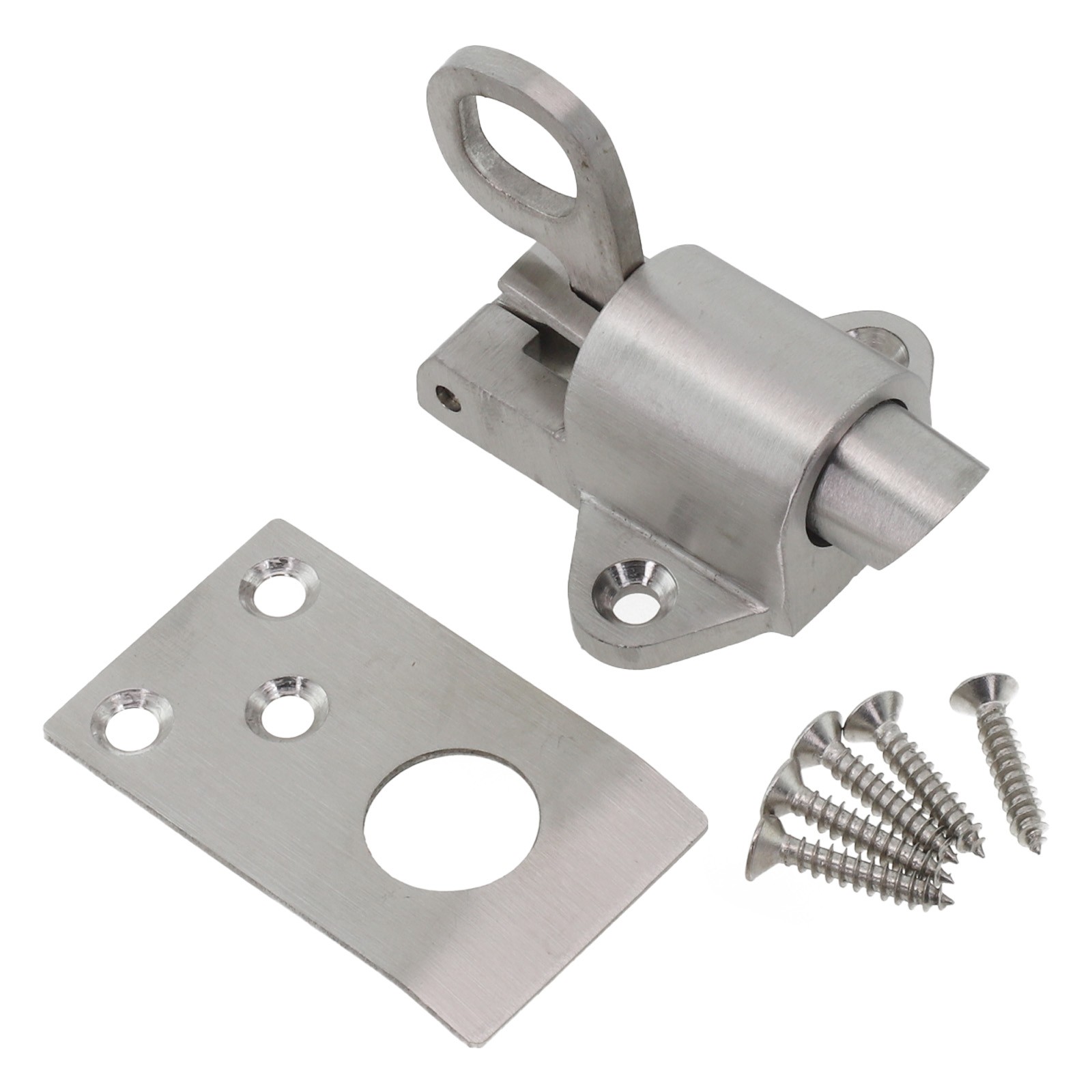 Spring Latch Door Installation Latchbolt Lightweight Portable Security - Picture 72 of 72