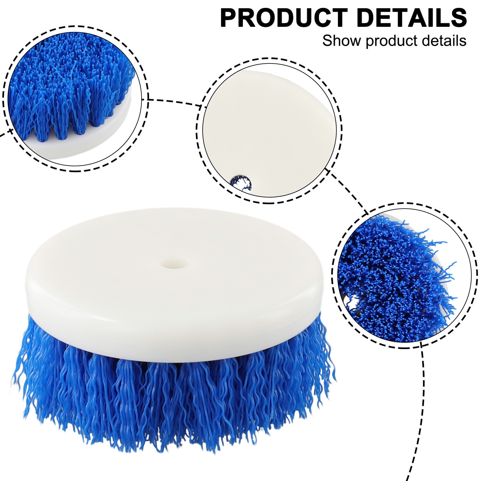 Heavy Duty Drill Power Brush for Long Lasting Sofa and Carpet For Cleaning