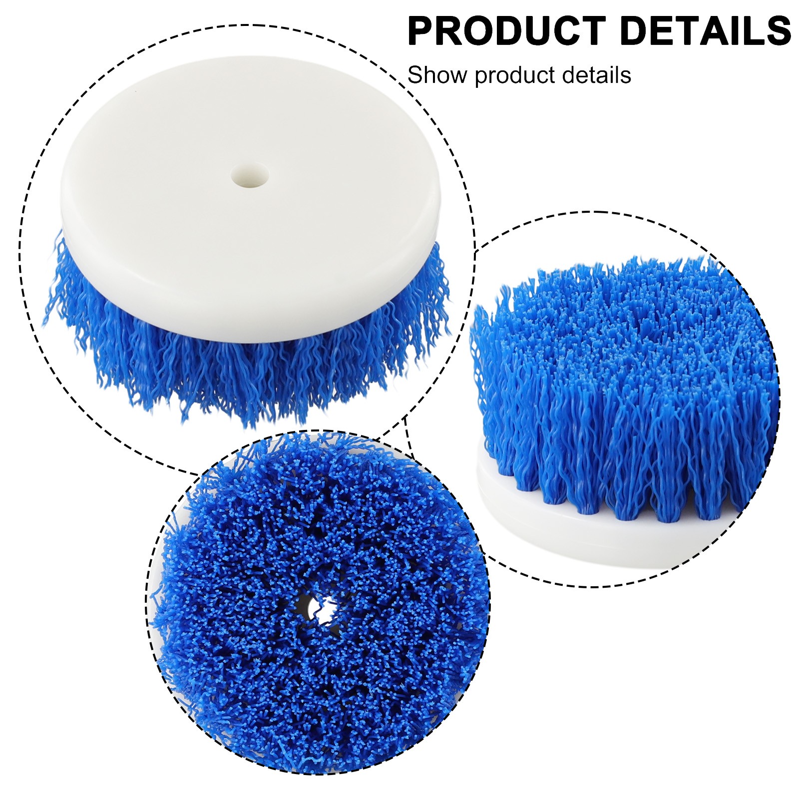 Heavy Duty Drill Power Brush for Long Lasting Sofa and Carpet For Cleaning