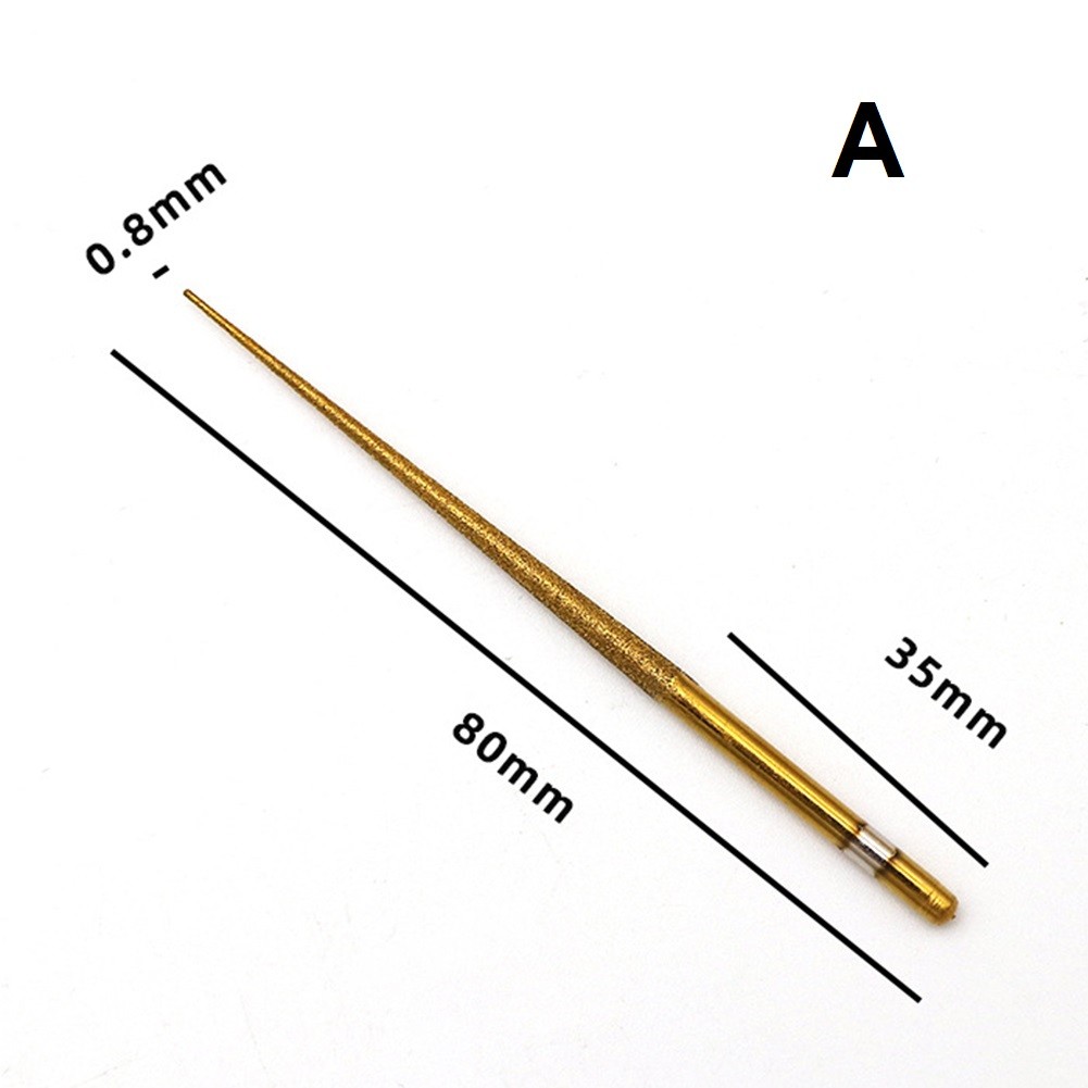 Premium Grinding Rods Emery Carving Needle for Glass Jade Stone Drilling