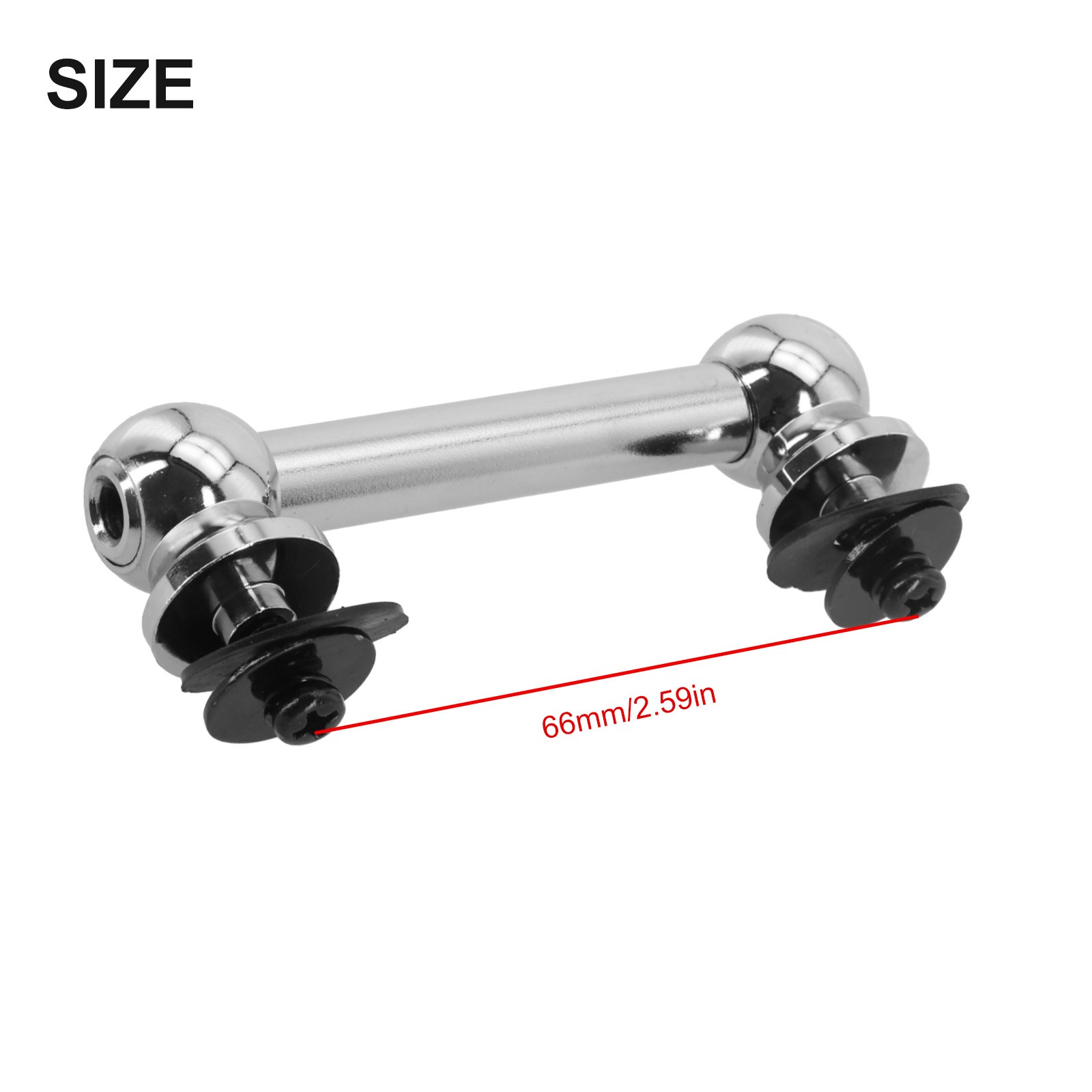 Snare Drum Lugs Double End Hole Distance 26mm 38mm 51mm 66mm 80mm with Screws - Picture 65 of 88