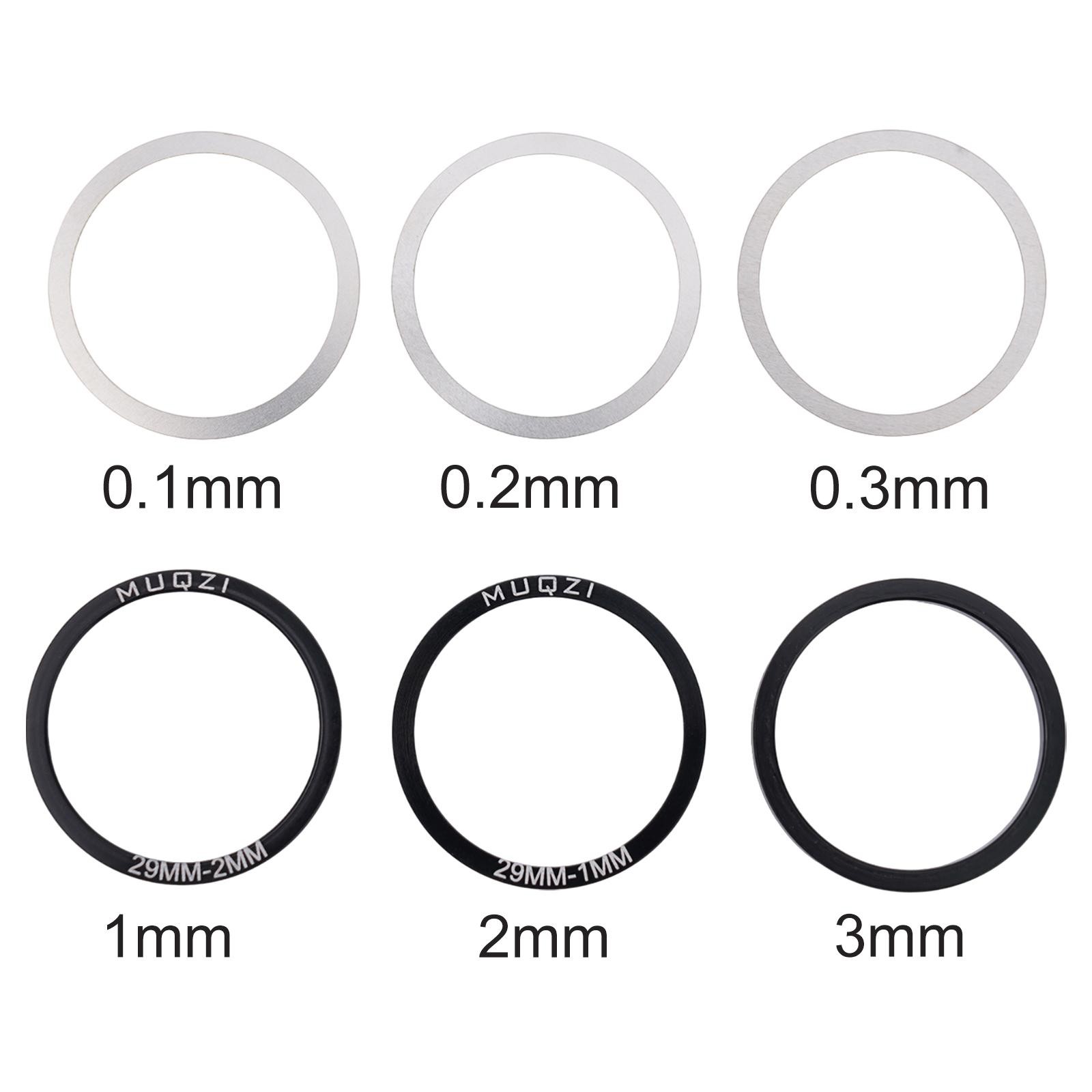 6PCS Bike Bicycle Bottom Bracket Crankset Washer Spacers For BB30/PF30 - Picture 34 of 48