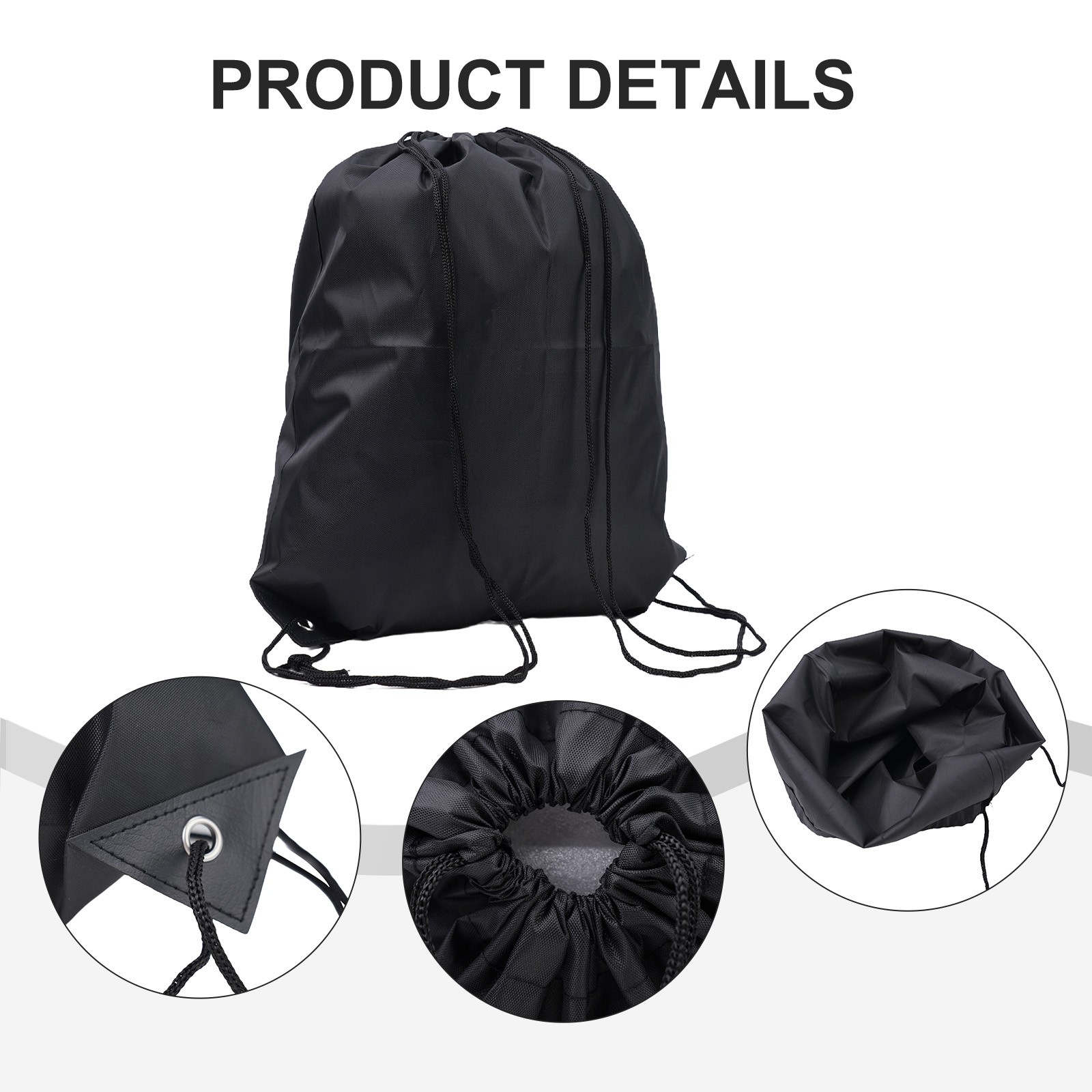 Sports Backpack with Drawstring Closure Protect Your Gear from Moisture - Picture 17 of 26