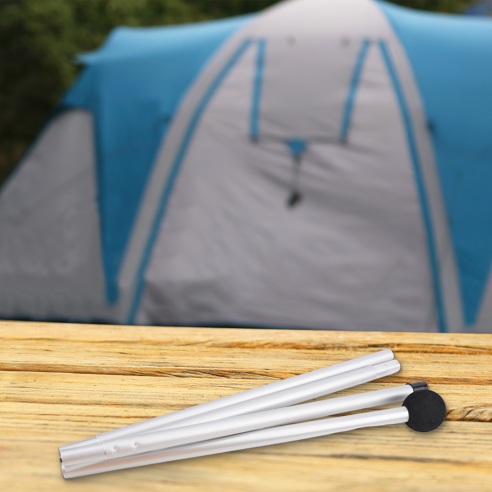 Neu Pole Shelter Tarp Pole Aluminium Vorzelt Ständer für Golf Schwung Trainer - Bild 17 von 32