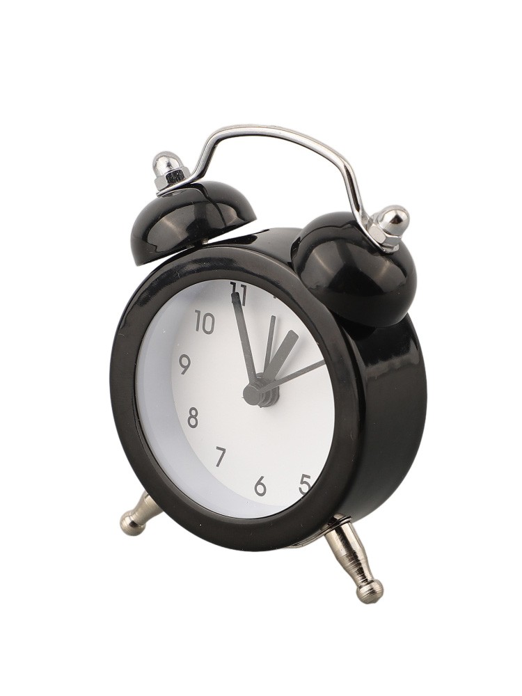 Elegante Sveglia Doppia Campana con Funzione Snooze per Comodino Notturno - Foto 64 di 66