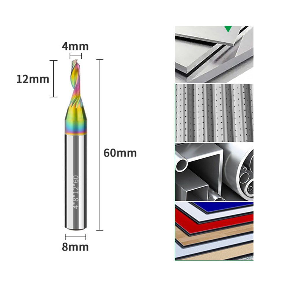 Long lasting Aluminum Milling Cutter with Up and Down Spiral Machining - Picture 14 of 82