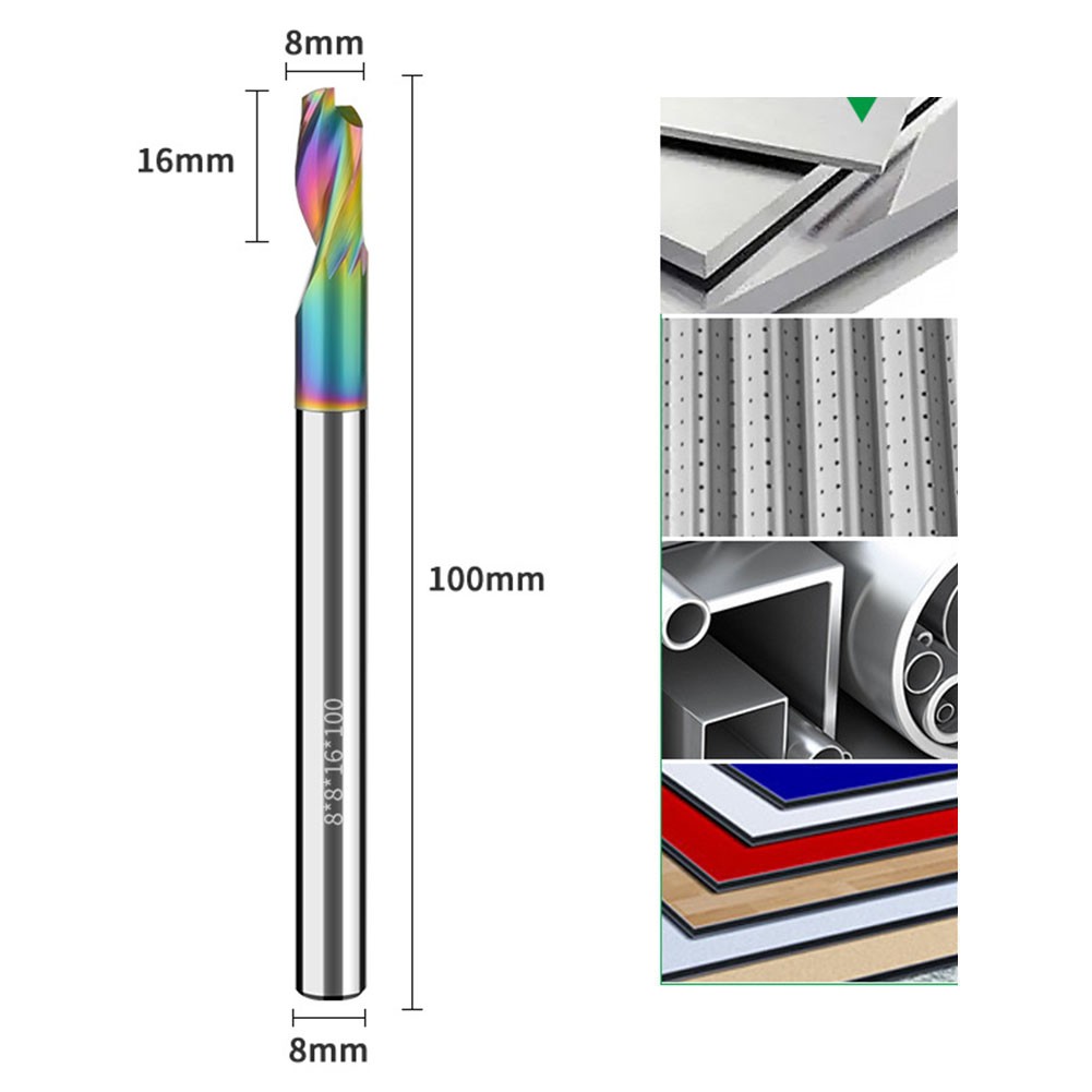 Long lasting Aluminum Milling Cutter with Up and Down Spiral Machining - Picture 51 of 82