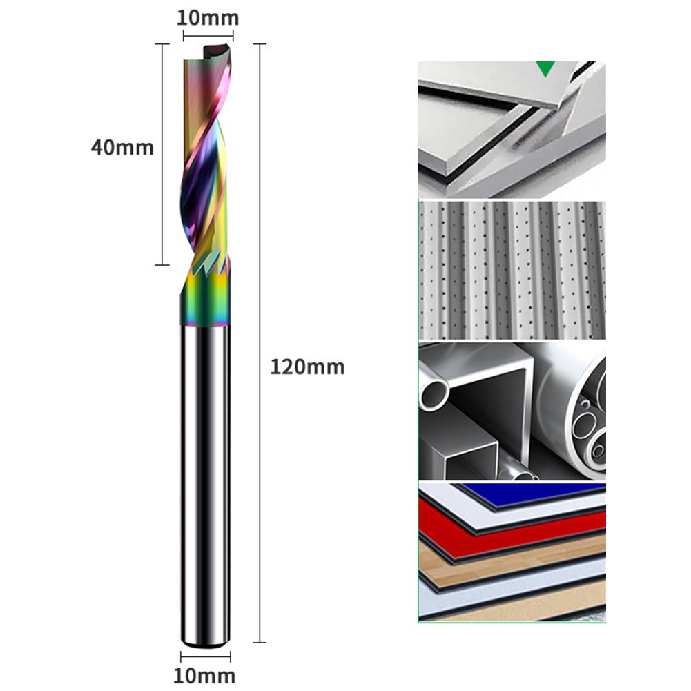Long lasting Aluminum Milling Cutter with Up and Down Spiral Machining - Picture 81 of 82