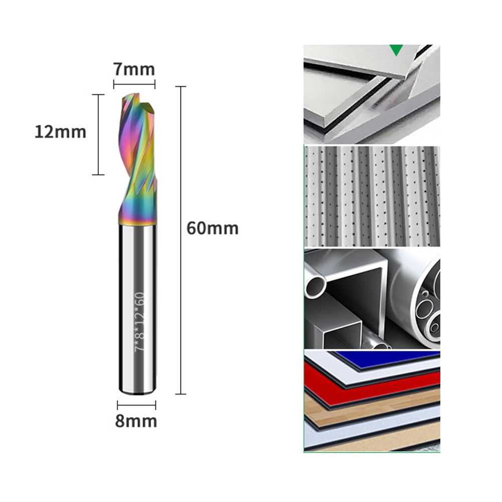 Long lasting Aluminum Milling Cutter with Up and Down Spiral Machining - Picture 19 of 82