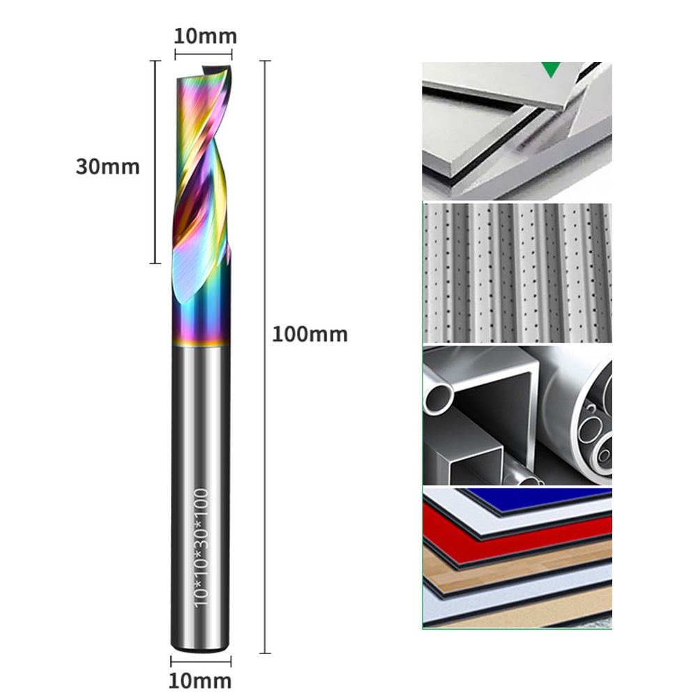 Long lasting Aluminum Milling Cutter with Up and Down Spiral Machining - Picture 68 of 82