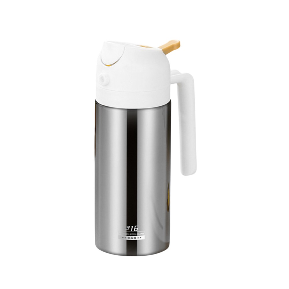 Stainless Steel Oil Pourer Spray Bottle with Drip and Spray Features Premium - Afbeelding 17 van 25