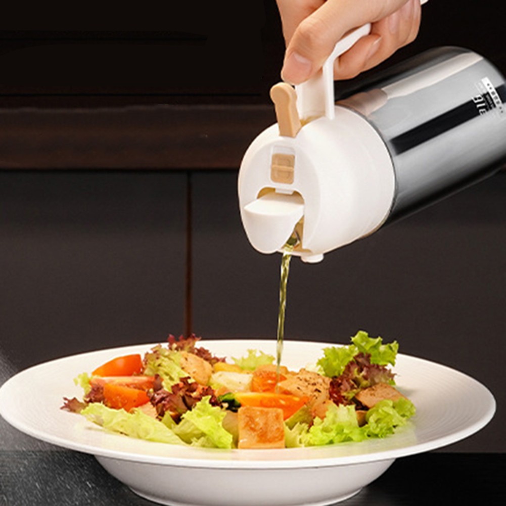 Stainless Steel Oil Pourer Spray Bottle with Drip and Spray Features Premium - Afbeelding 21 van 25