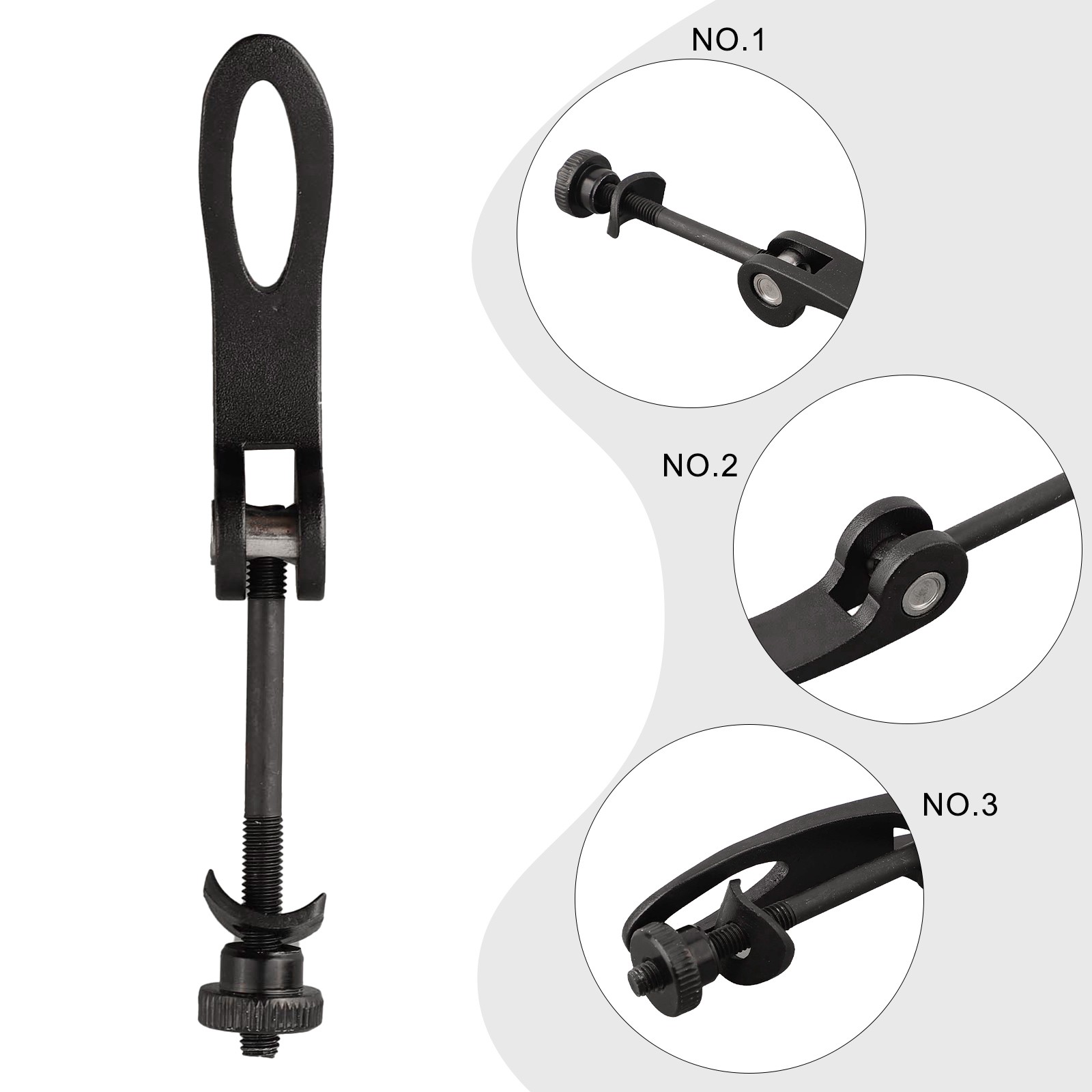 Brochette pince ?? clip ?? clipser ?? lib??ration rapide pratique pour v??lo 2024 M5