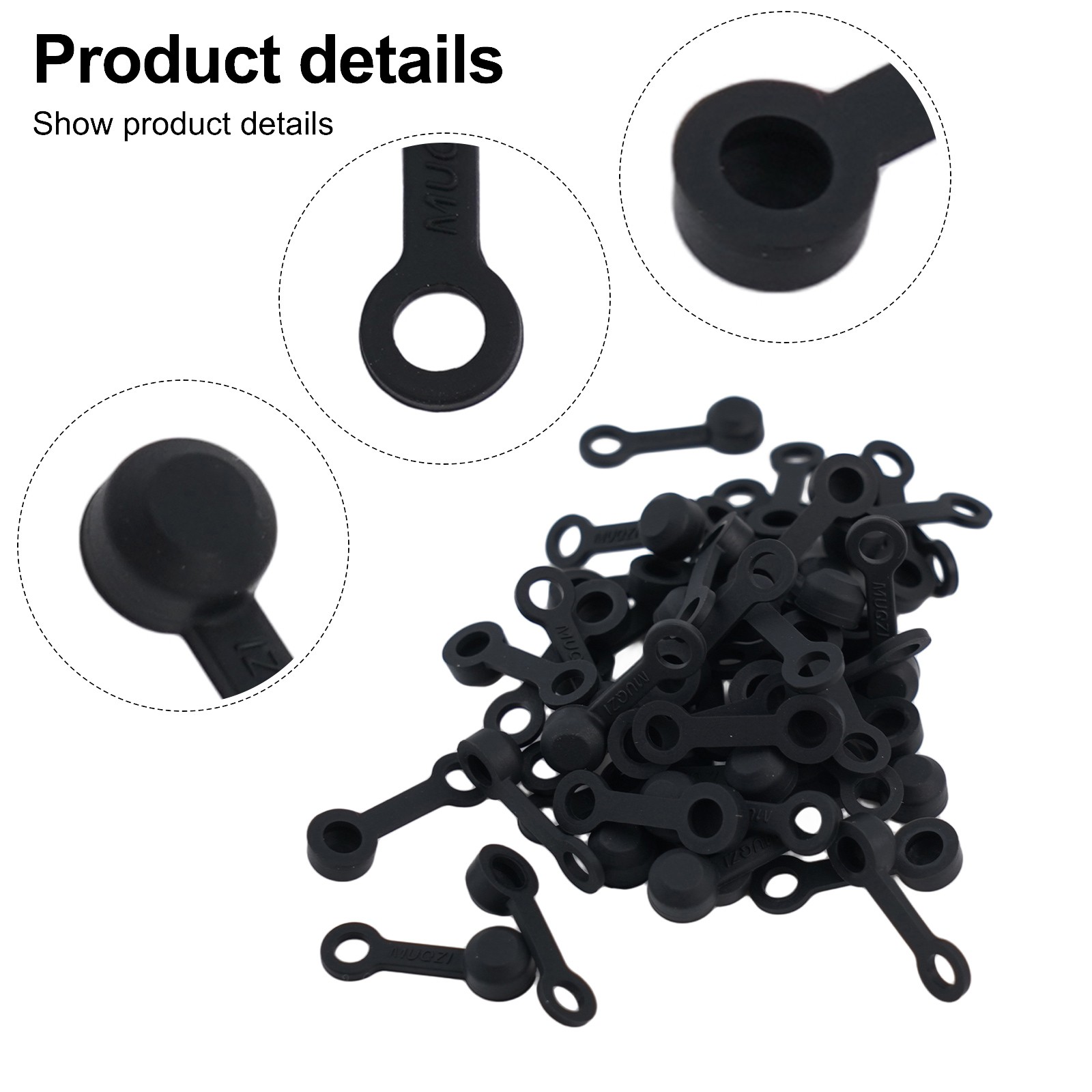 Essential Set di Copripolvere in Gomma per Pinze Freno a Disco Idrauliche (50PCS) - Foto 13 di 27