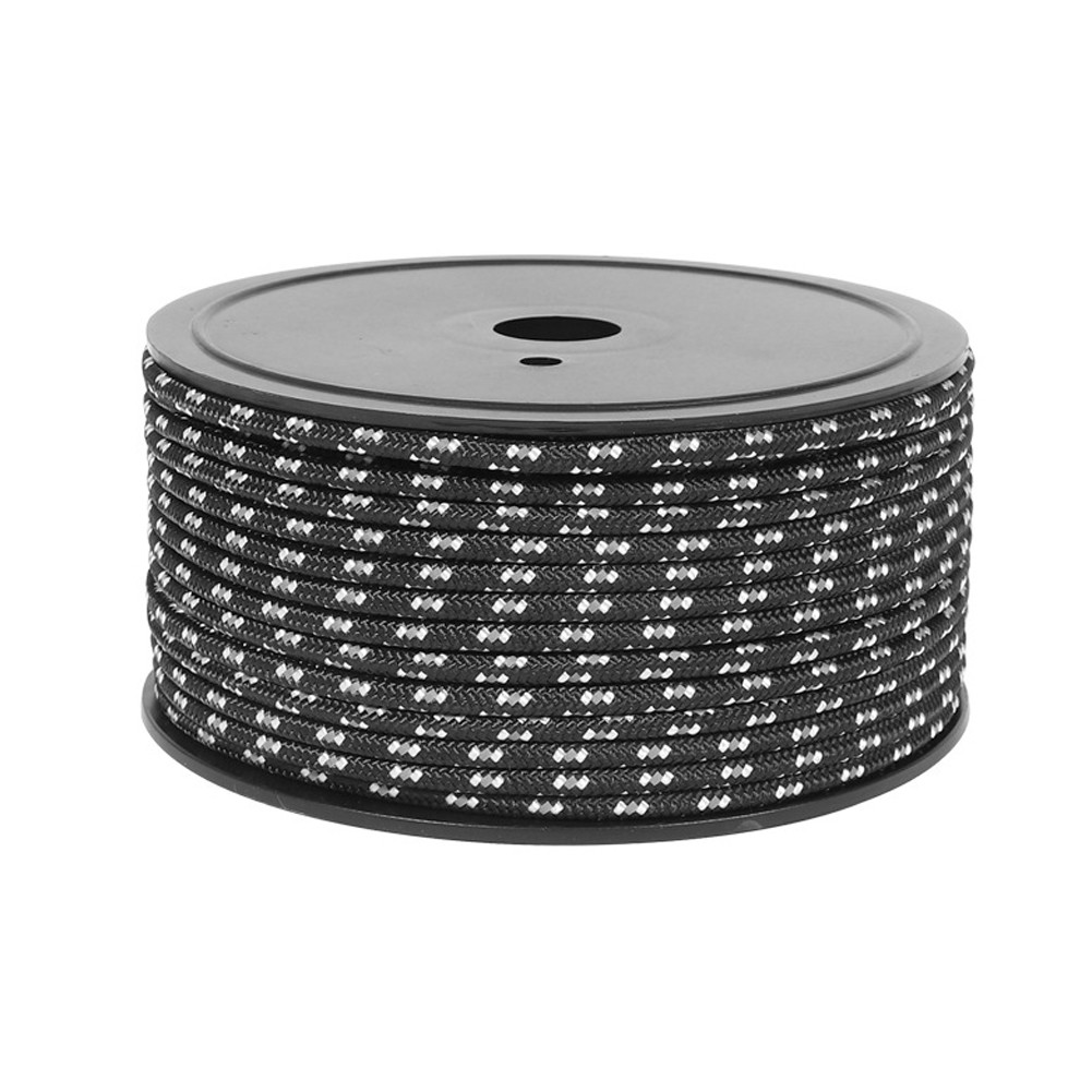 Lightweight Camping Essential 50M Nylon Tent Rope with Reflective Material
