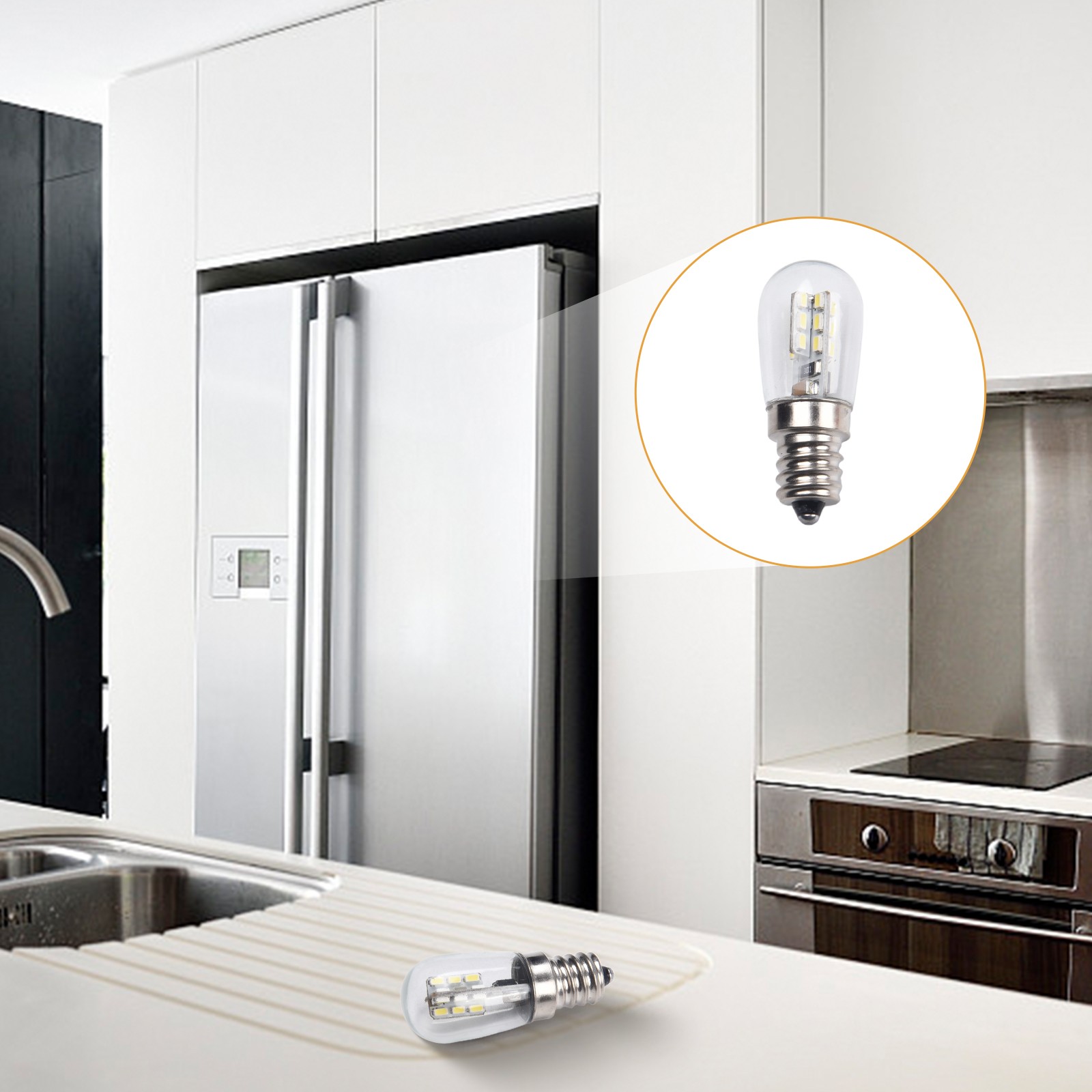 Lampadina E12 Luminosa e Scintillante Raggiungi un Ambiente di Illuminazione Sano - Foto 33 di 40