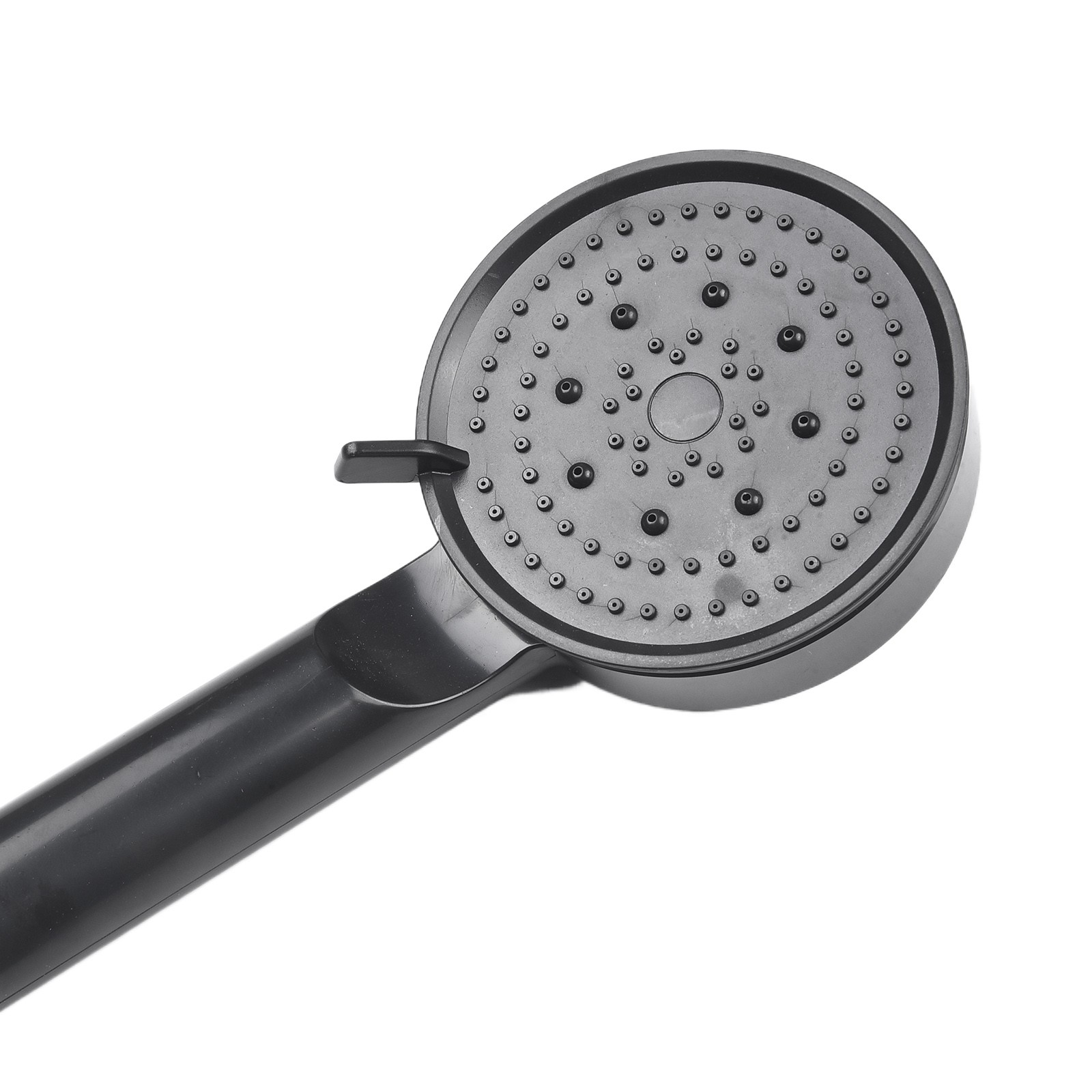 Cabezal de ducha de alta presión ajustable de 5 modos pulverizador portátil ahorro de agua negro - Imagen 42 de 46