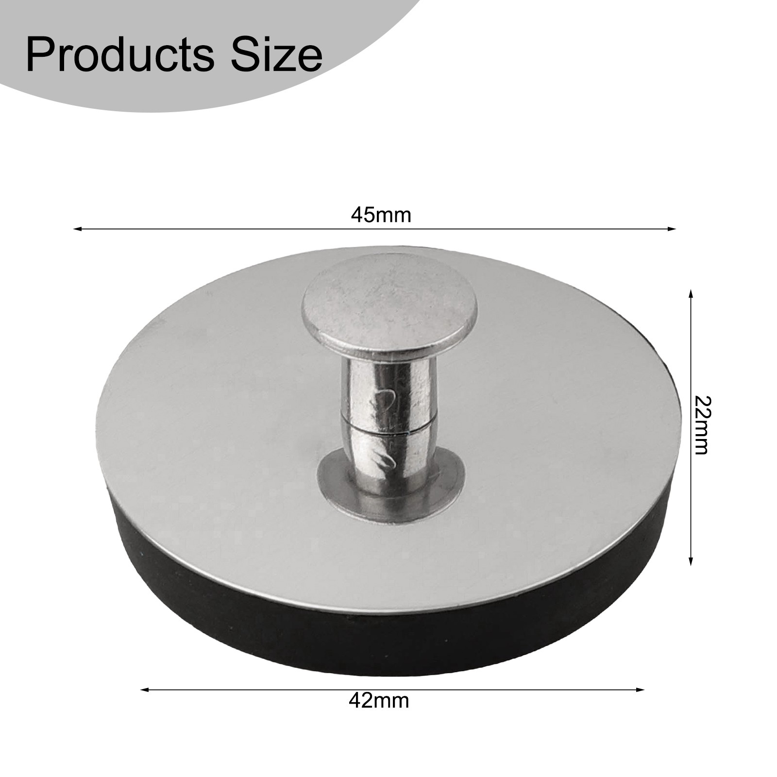 Sturdy Stainless Steel Bathtub Stopper Prevent Water Waste and Leaking - Picture 28 of 48