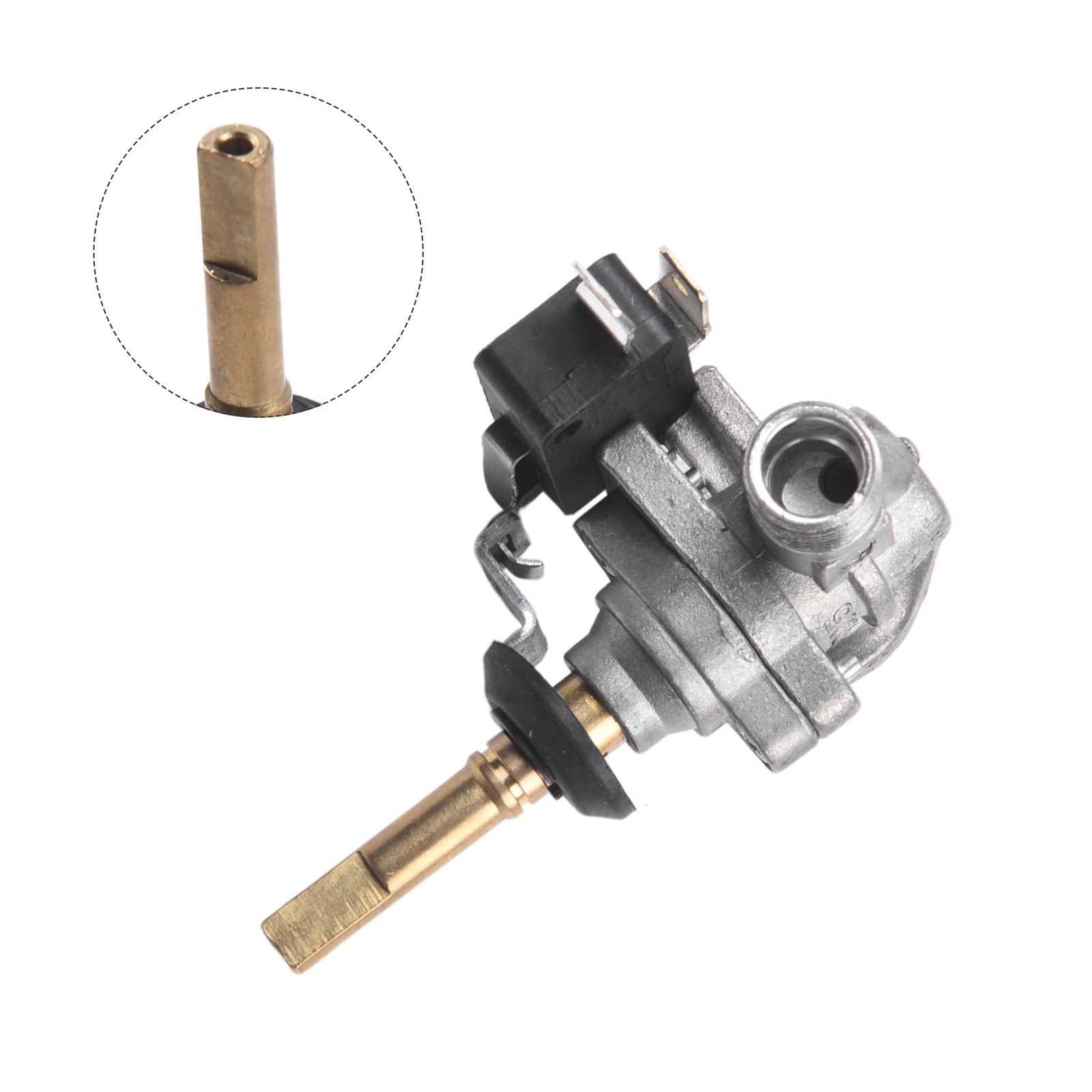 Copper Gas Stove Safety Valve with Top Rotation Design Leak Connection - Picture 35 of 42