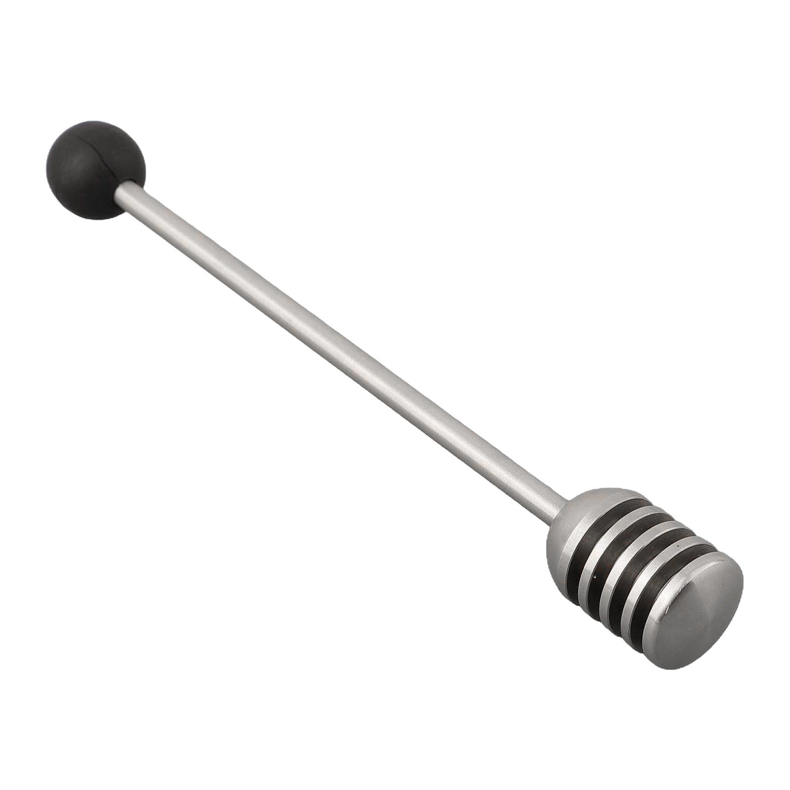Serviteur de miel de mess en acier inoxydable avec vente motif rainuré
