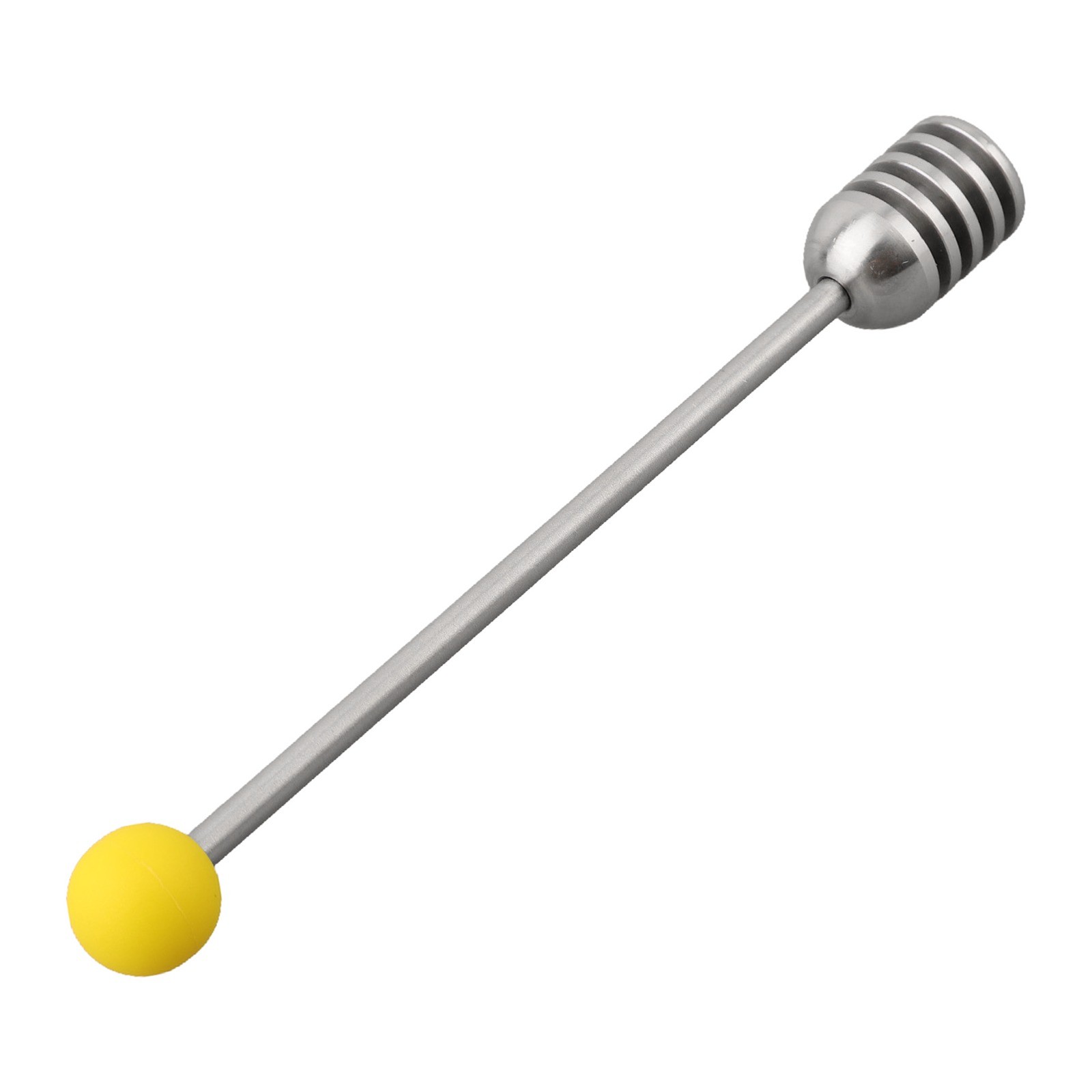 Serviteur de miel de mess vendre en acier inoxydable avec motif rainuré
