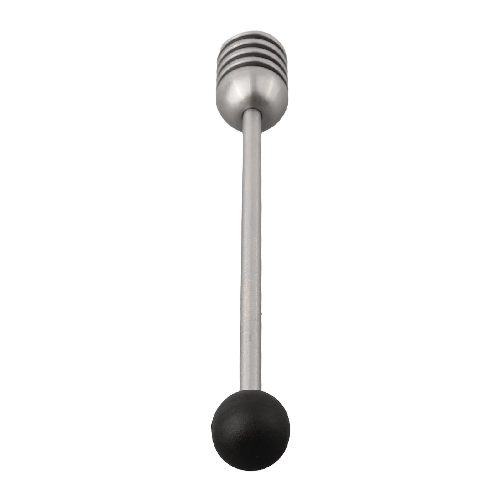 Serviteur de miel de mess en acier inoxydable avec motif soldes rainuré