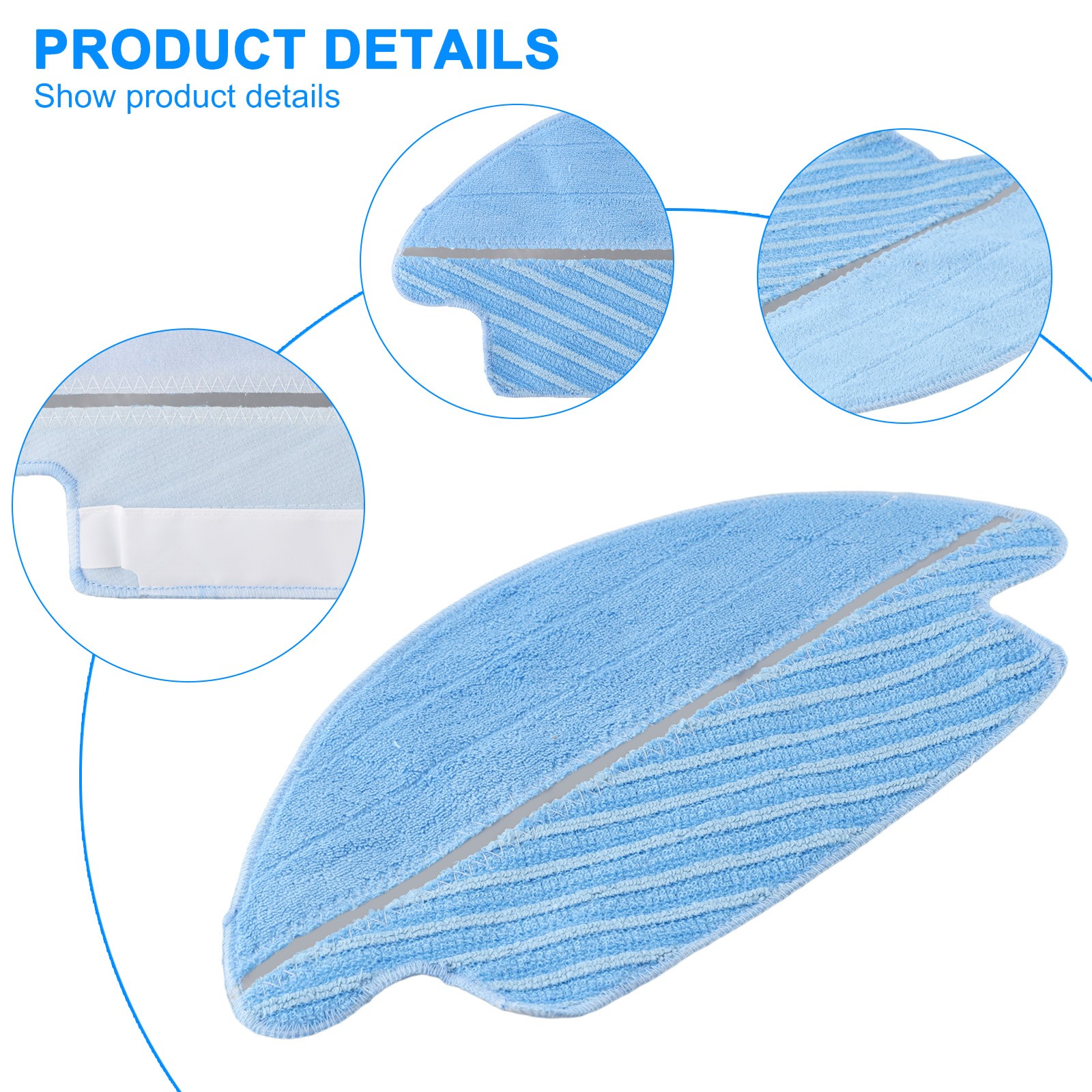 Accessoires de remplacement vêtements de vadrouille liquidation pour EVERYBOT pour aspirate