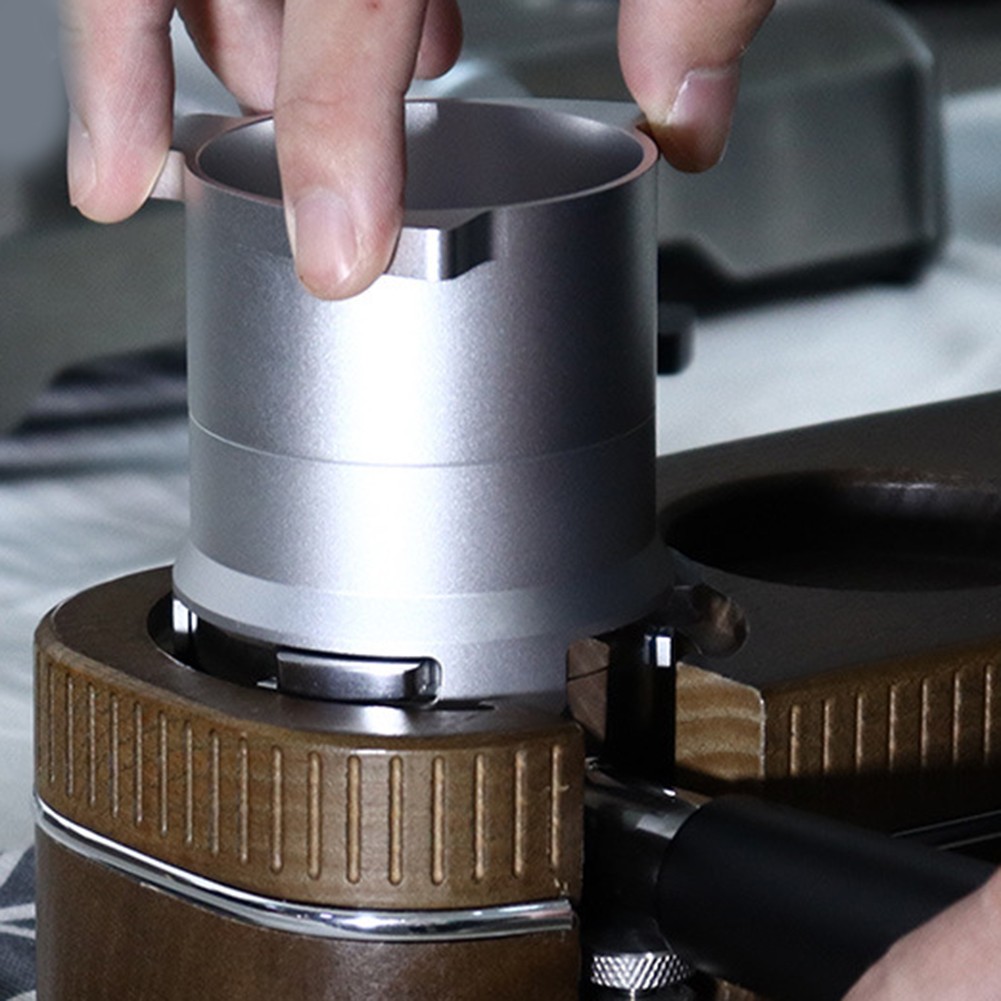 Innovativer quadratischer Filter Espresso Dosiertrichter optimale Geschmacksextr - Bild 25 von 25