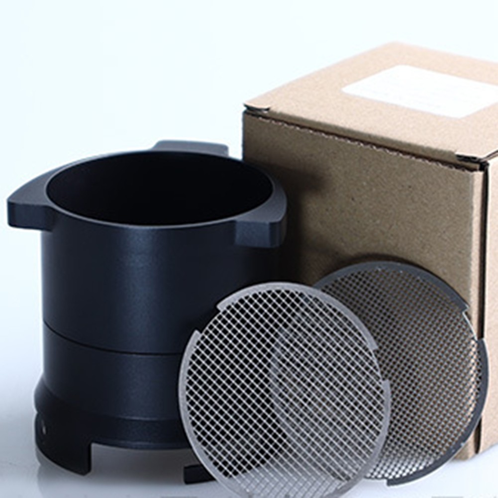 Innovativer quadratischer Filter Espresso Dosiertrichter optimale Geschmacksextr - Bild 18 von 25