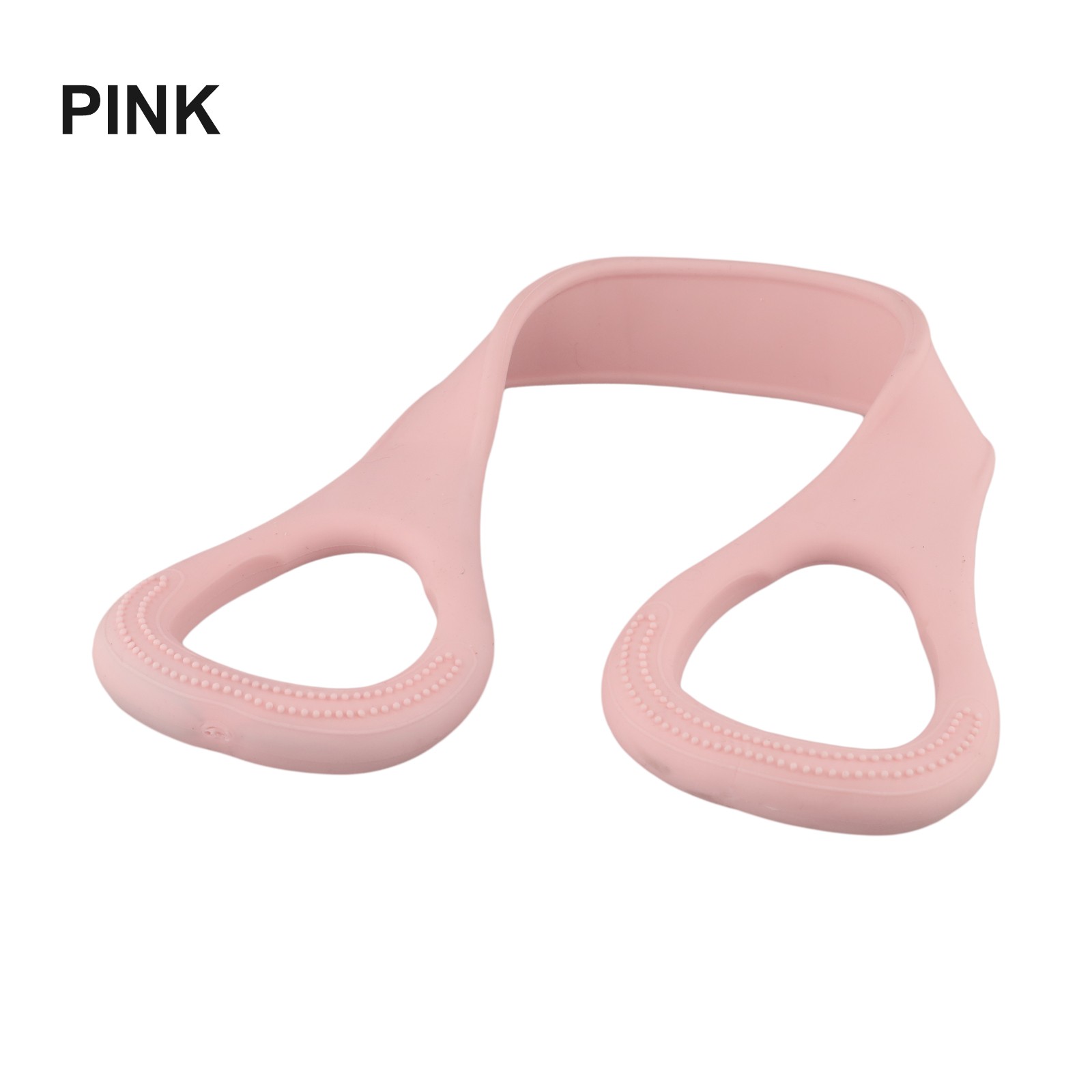 Elastic Exercise Bands Puller with Handles Thick Silicone Band for Stability