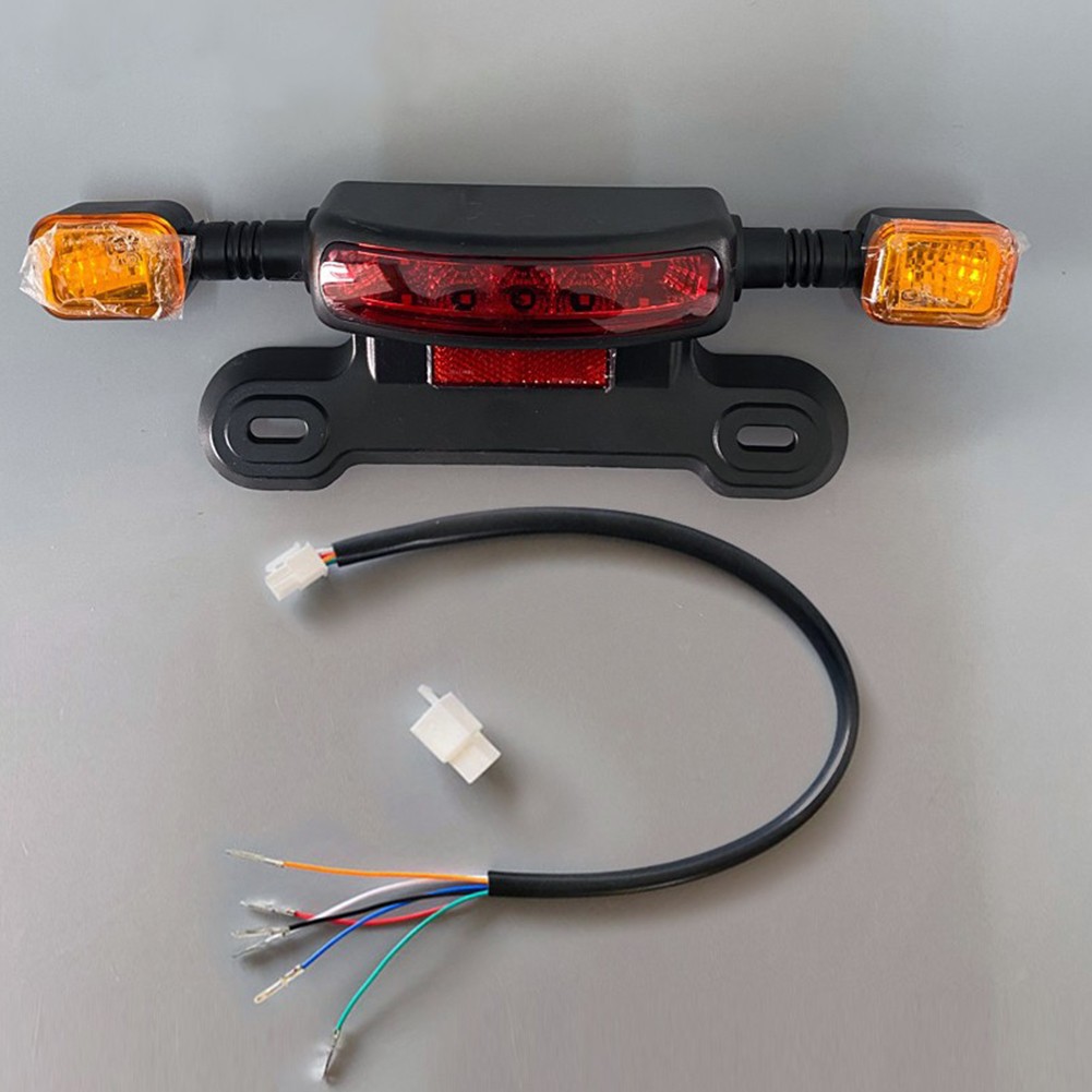 48/60V LED Electric Vehicle Tail Light Brake Turn Signal Driving Light - Picture 19 of 36