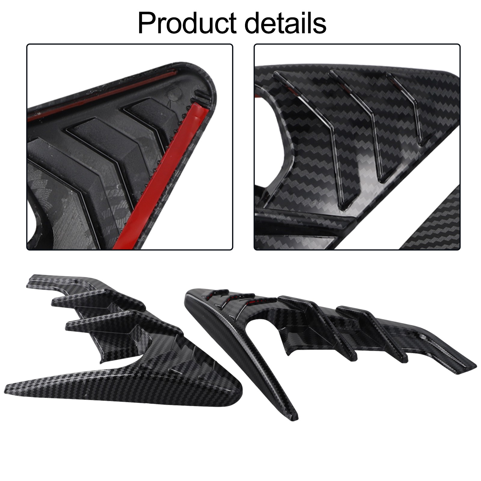 Custom Fit Glossy Black Trim for Tesla For Model 3 Y Side Camera Cover - Bild 14 von 36