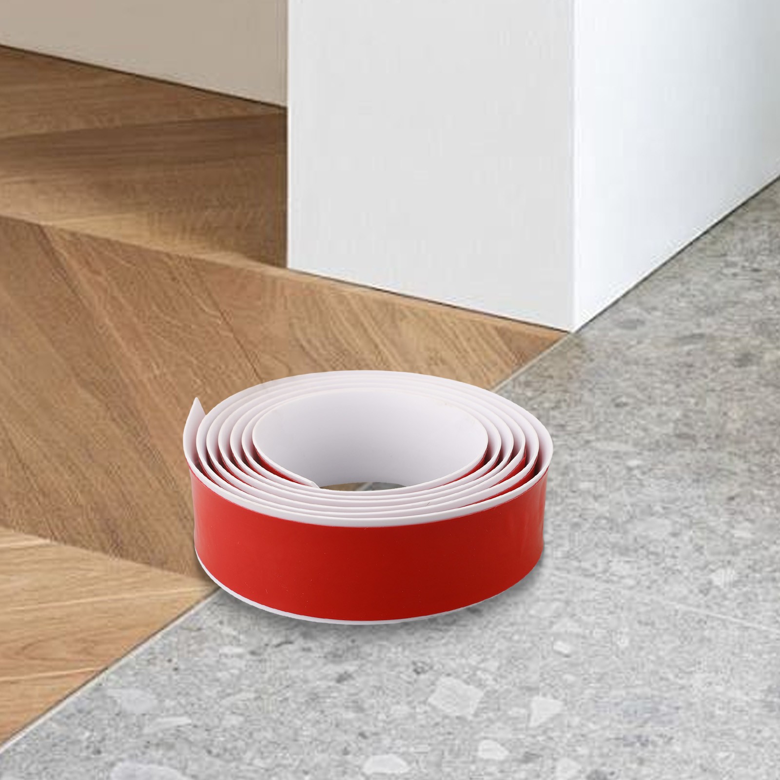 1X Self-adhesive Floor Transition Strips Flat Dividers Pressed Sill Joint Strips - Picture 28 of 61