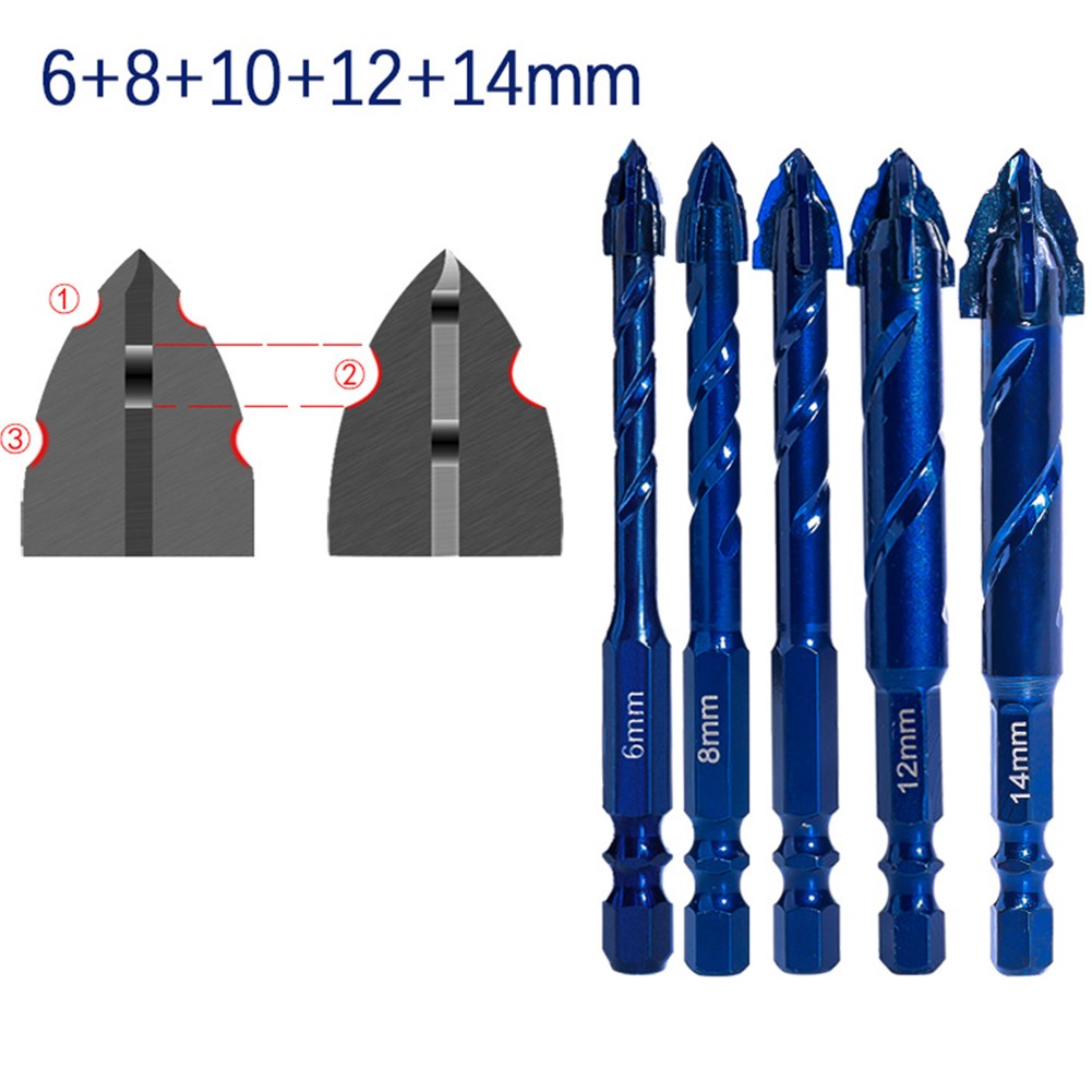 Easy and Efficient Red Brick Drilling with Keen Edged Triangular Drill