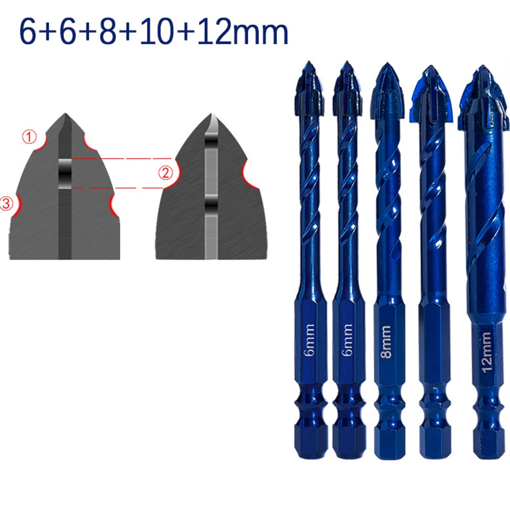 Easy and Efficient Red Brick Drilling with Keen Edged Triangular Drill
