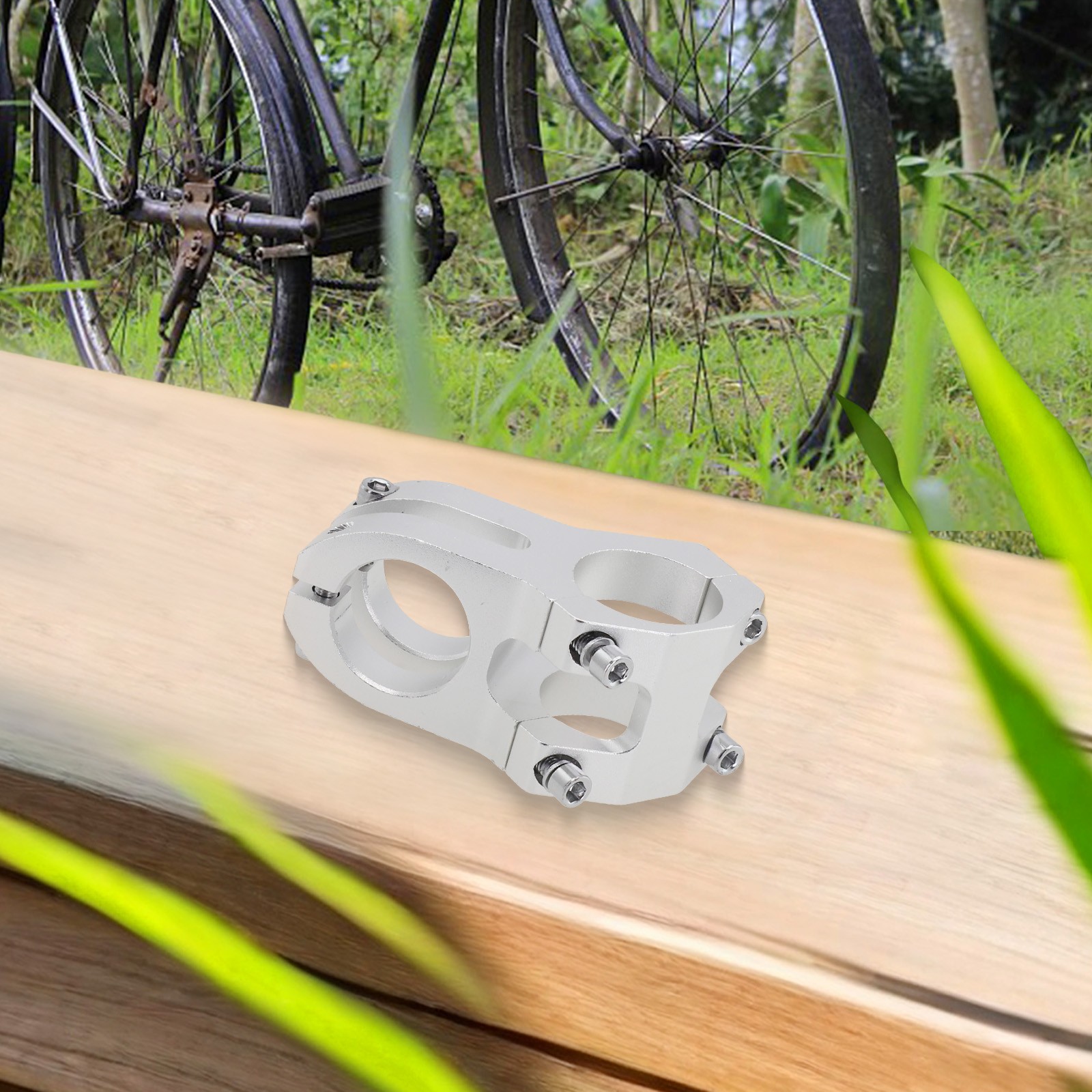 Simultaneous Foot Screw points de vente Locking Cycling Mountain Biking Adjustable Bike Stem
